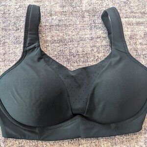 Lululemon black Run Times Sports Bra High Support, 34DD